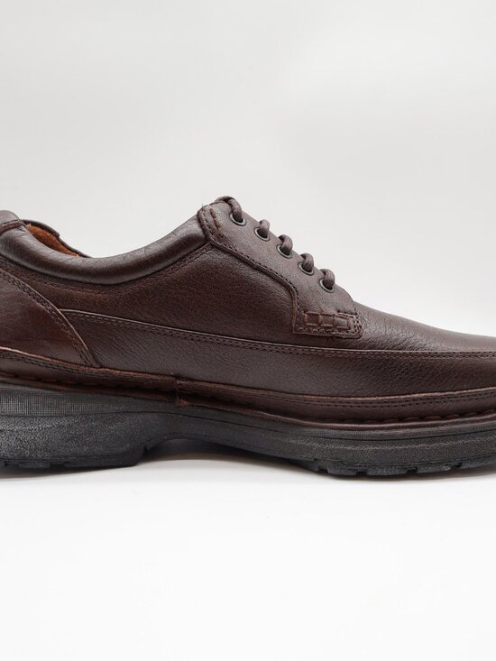 Hush Puppies Summit Persimmon Mens 8.5 Brown Leather Casual Oxfords main image 9